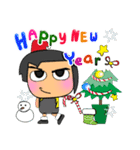 Ruki.^..^！17Merry Christmas.（個別スタンプ：13）