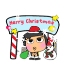 Ruki.^..^！17Merry Christmas.（個別スタンプ：16）