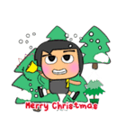 Ruki.^..^！17Merry Christmas.（個別スタンプ：18）