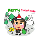 Ruki.^..^！17Merry Christmas.（個別スタンプ：21）