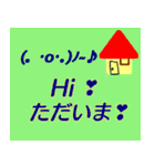 :D Emoticon＆English Sticker（個別スタンプ：27）