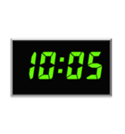 時間スタンプpart4(10:00〜13:15)（個別スタンプ：2）