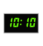 時間スタンプpart4(10:00〜13:15)（個別スタンプ：3）