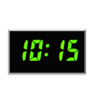 時間スタンプpart4(10:00〜13:15)（個別スタンプ：4）