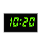 時間スタンプpart4(10:00〜13:15)（個別スタンプ：5）