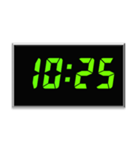 時間スタンプpart4(10:00〜13:15)（個別スタンプ：6）