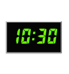 時間スタンプpart4(10:00〜13:15)（個別スタンプ：7）