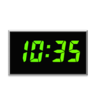 時間スタンプpart4(10:00〜13:15)（個別スタンプ：8）