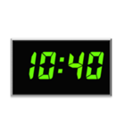 時間スタンプpart4(10:00〜13:15)（個別スタンプ：9）