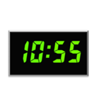 時間スタンプpart4(10:00〜13:15)（個別スタンプ：12）