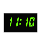 時間スタンプpart4(10:00〜13:15)（個別スタンプ：15）
