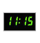 時間スタンプpart4(10:00〜13:15)（個別スタンプ：16）