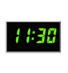 時間スタンプpart4(10:00〜13:15)（個別スタンプ：19）