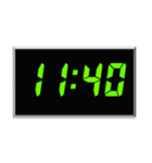 時間スタンプpart4(10:00〜13:15)（個別スタンプ：21）