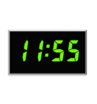 時間スタンプpart4(10:00〜13:15)（個別スタンプ：24）
