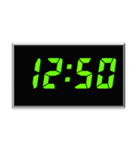 時間スタンプpart4(10:00〜13:15)（個別スタンプ：35）