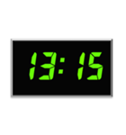 時間スタンプpart4(10:00〜13:15)（個別スタンプ：40）