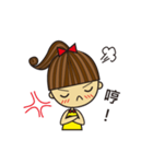 PonyPonytailGirl（個別スタンプ：9）