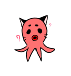 "octopus " cat（個別スタンプ：1）