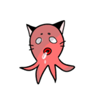 "octopus " cat（個別スタンプ：6）