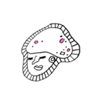 アフロがいっぱい（個別スタンプ：16）
