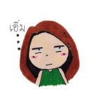 hair brown v.1（個別スタンプ：13）