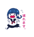 通学少女（個別スタンプ：22）