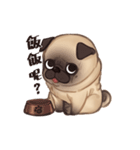 Call me pug！（個別スタンプ：10）