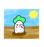 happy radish（個別スタンプ：7）