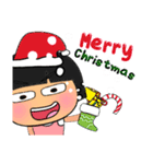 Hiroshi HO！17Merry Christmas.（個別スタンプ：8）