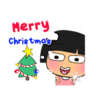 Hiroshi HO！17Merry Christmas.（個別スタンプ：9）