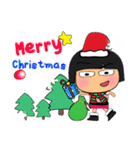 Hiroshi HO！17Merry Christmas.（個別スタンプ：12）