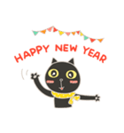 Black Cat Happy Chinese New Year（個別スタンプ：12）