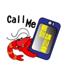 QQ shrimp life-one（個別スタンプ：24）