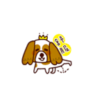 Cute Cavalier King Charles Spaniel（個別スタンプ：9）