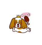 Cute Cavalier King Charles Spaniel（個別スタンプ：17）