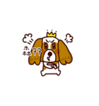 Cute Cavalier King Charles Spaniel（個別スタンプ：22）