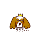 Cute Cavalier King Charles Spaniel（個別スタンプ：35）