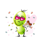 Mr. Green Happy Man By Andrew（個別スタンプ：24）