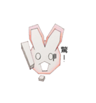 The Rabbit Expression at work（個別スタンプ：8）