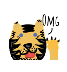 Hello cute tiger（個別スタンプ：1）