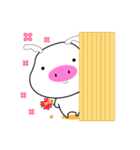 Moo Ping_cute pig 1（個別スタンプ：3）