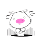 Moo Ping_cute pig 1（個別スタンプ：4）