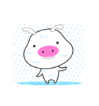 Moo Ping_cute pig 1（個別スタンプ：5）