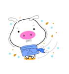 Moo Ping_cute pig 1（個別スタンプ：6）