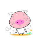 Moo Ping_cute pig 1（個別スタンプ：9）