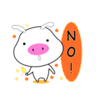 Moo Ping_cute pig 1（個別スタンプ：12）