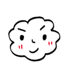 the emoji of cloud（個別スタンプ：7）