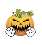 emoji Pumpkin 3 - Silence wins（個別スタンプ：3）