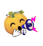 emoji Pumpkin 3 - Silence wins（個別スタンプ：4）